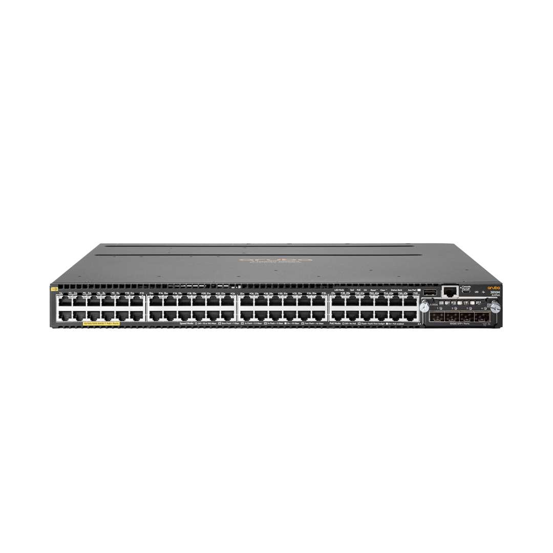 HPE JL428A Aruba 3810M 48G PoE+ 4SFP+ 680W Switch