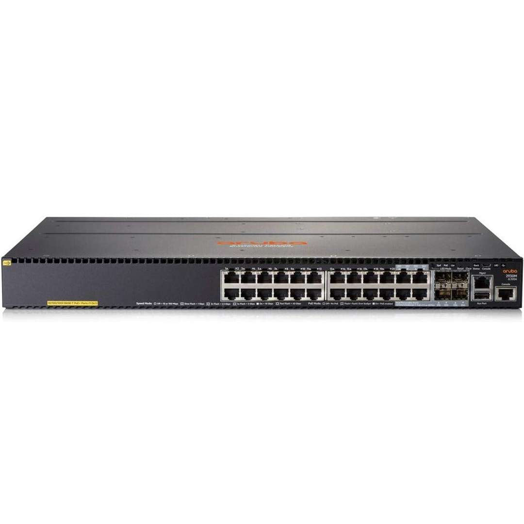 HPE JL320A Aruba 2930M 24G PoE+ 1-slot Switch