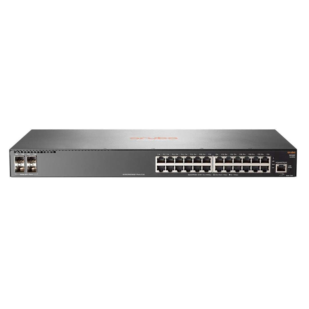 HPE JL259A Aruba 2930F 24G 4SFP Switch