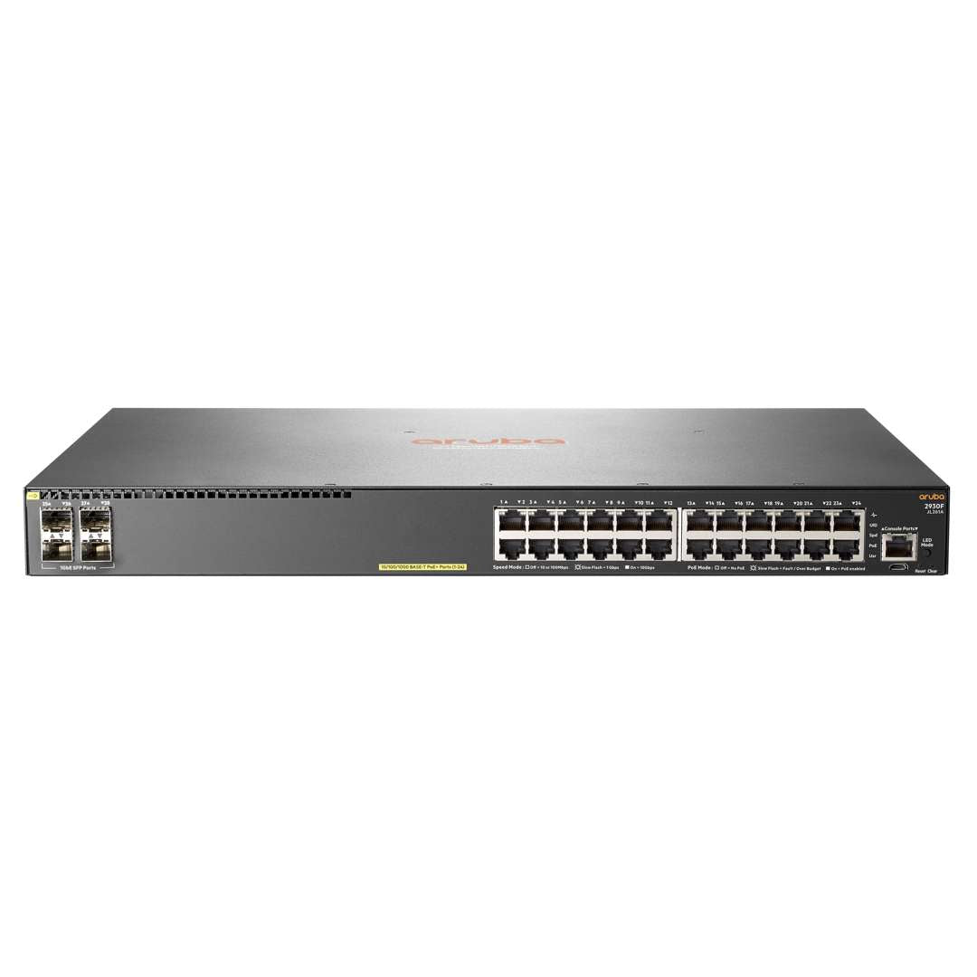 HPE JL261A Aruba 2930F 24G PoE+ 4SFP Switch
