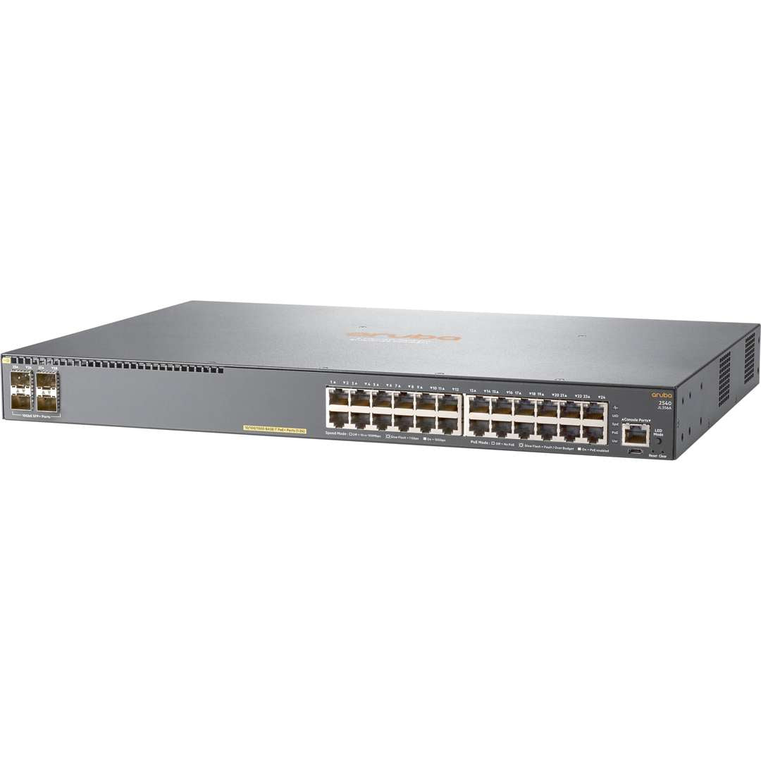 HPE JL356A Aruba 2540 24G PoE+ 4SFP+ Switch