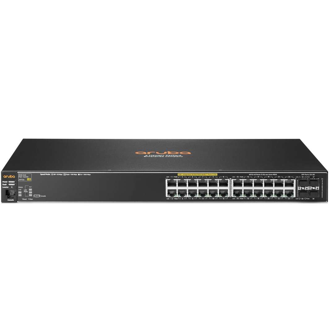 HPE J9773A Aruba 2530-24G-PoE+ Switch