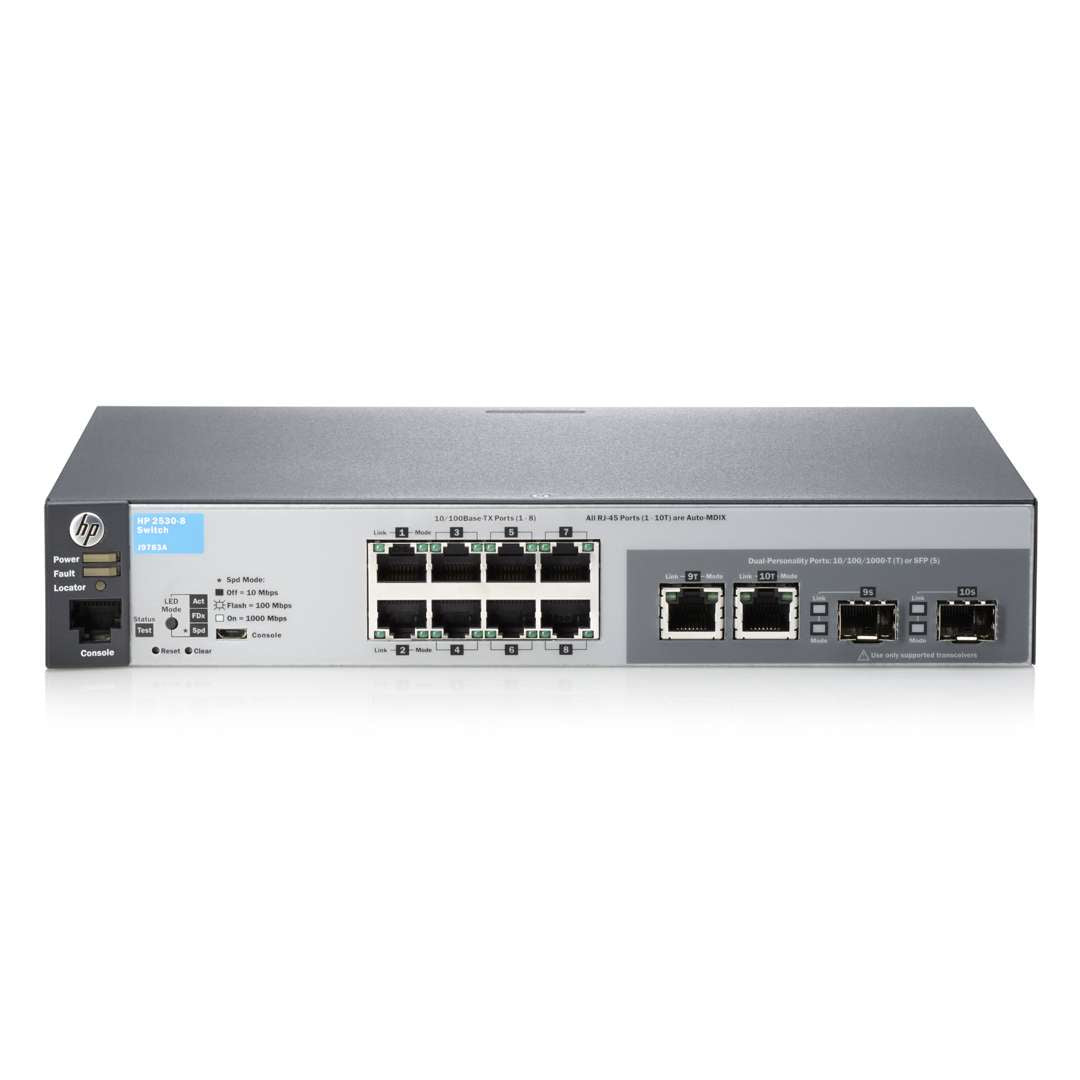 HPE J9783A Aruba 2530-8 Switch
