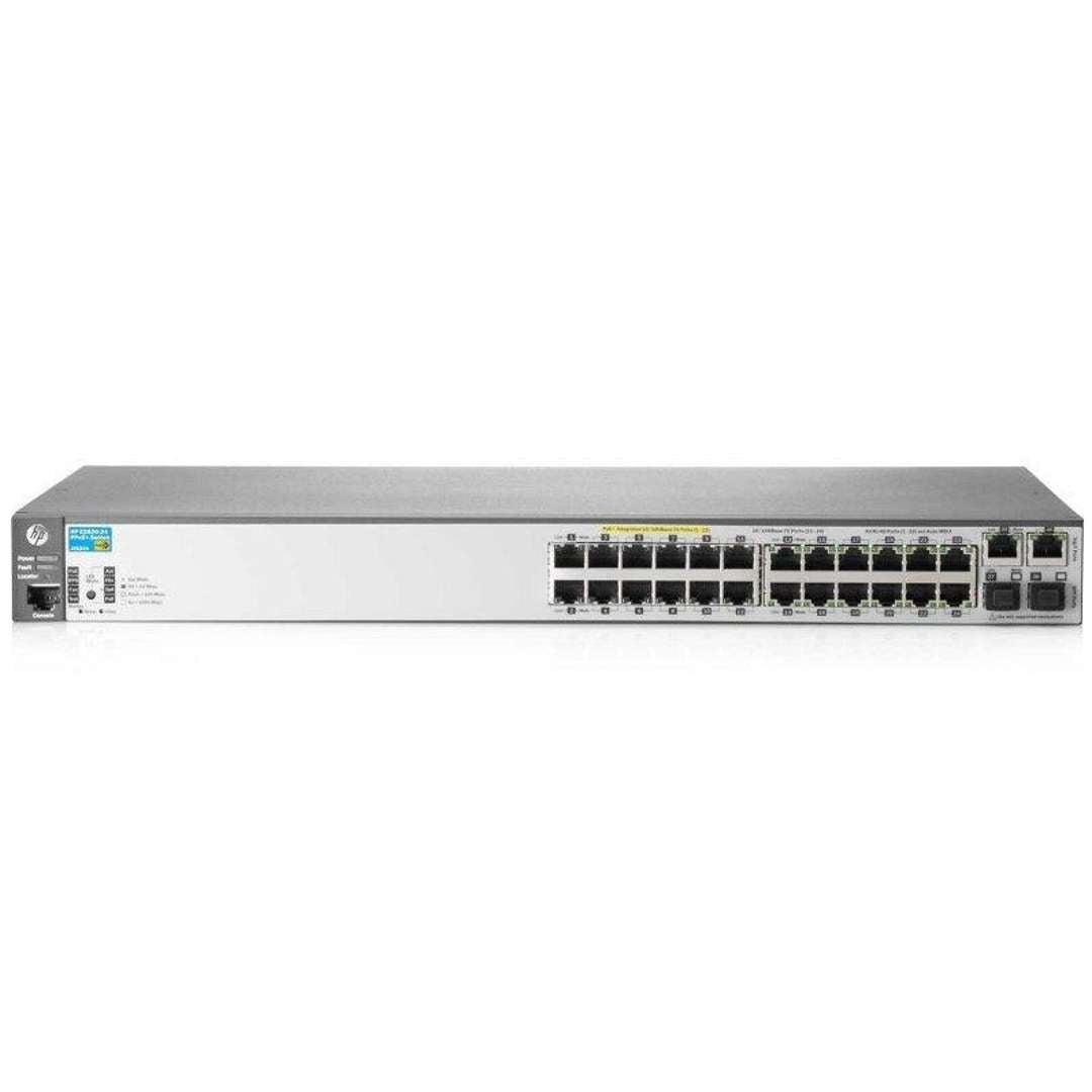 HPE J9625A Aruba 2620 24 PoE+ Switch