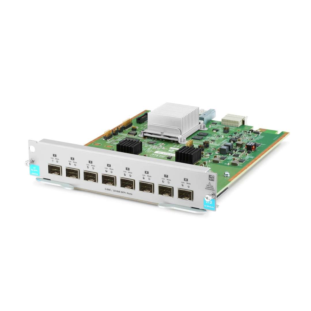 HPE J9993A Aruba 8-port 1G/10 GbE SFP+ MACsec v3 zl2 module