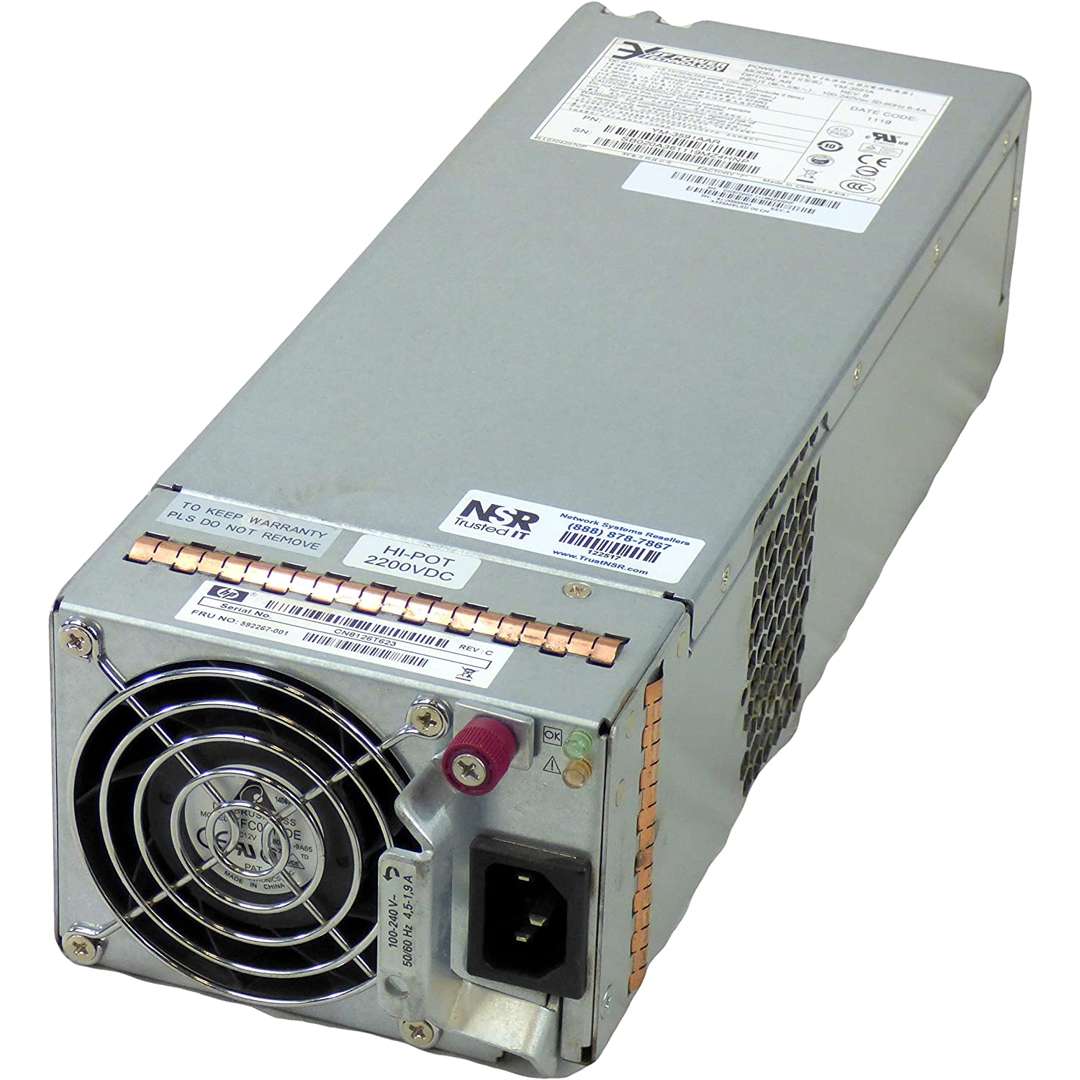 592267-001 - HP MSA2000 G3 POWER SUPPLY 595W