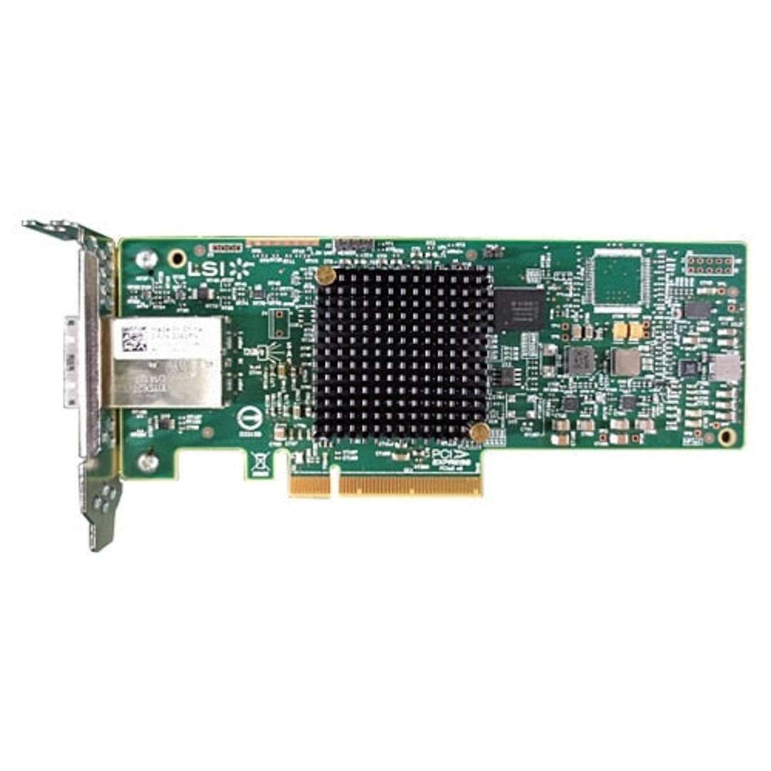 Dell LSI 9300-8e FC HBA, 12Gb SAS Dual Port, x8 PCI-e Full Height | K0NXV