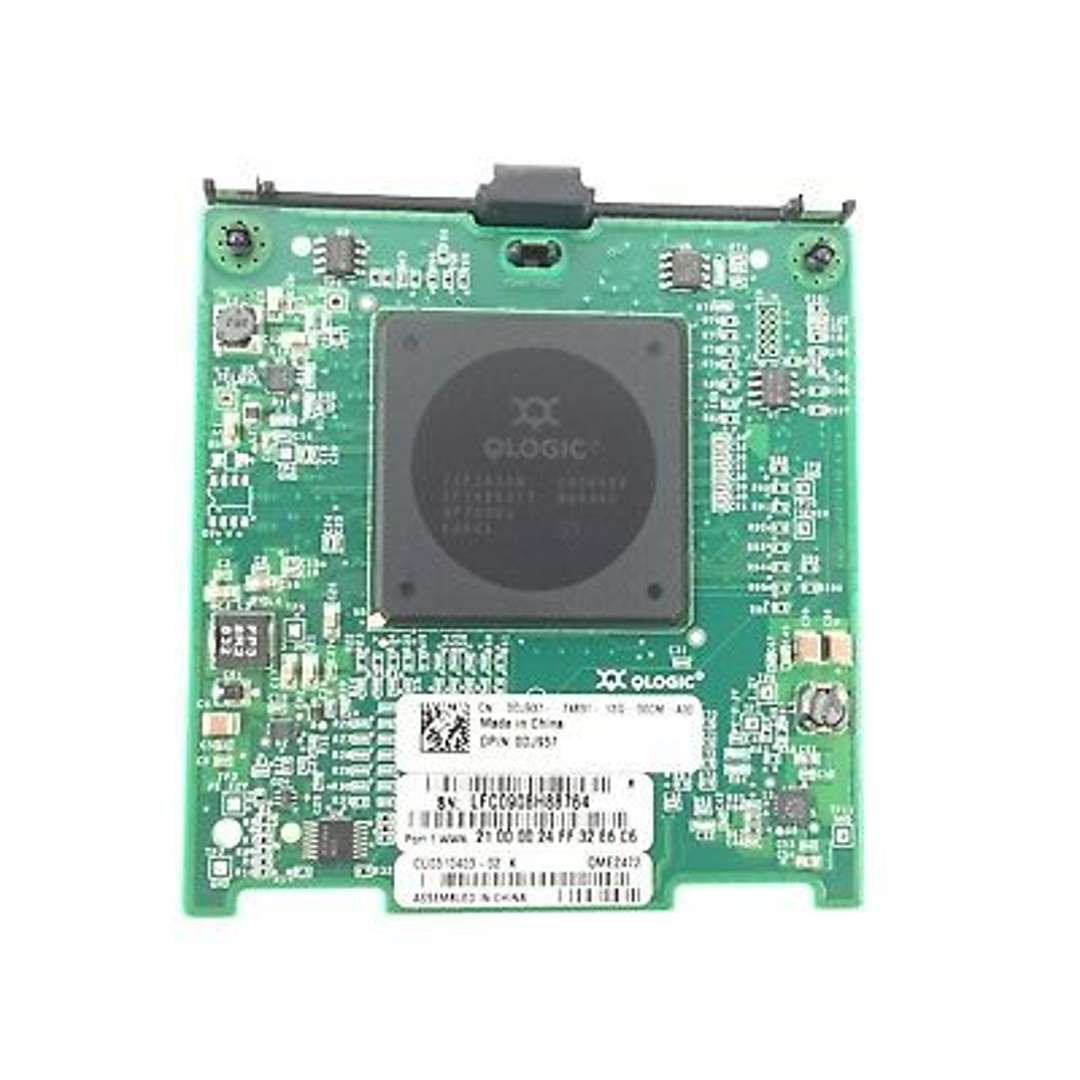 DJ937  | Refurbished Dell QLogic QME2472 4Gb/s FC Dual Port PCI-e HBA, Mezzanine