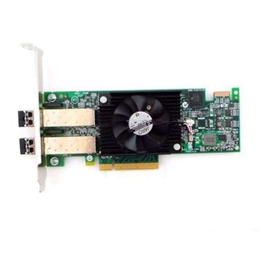 Dell Emulex LPE16002 Dual Port 16Gb SFP+ HBA x8 PCIe Full Height | 4V0JT