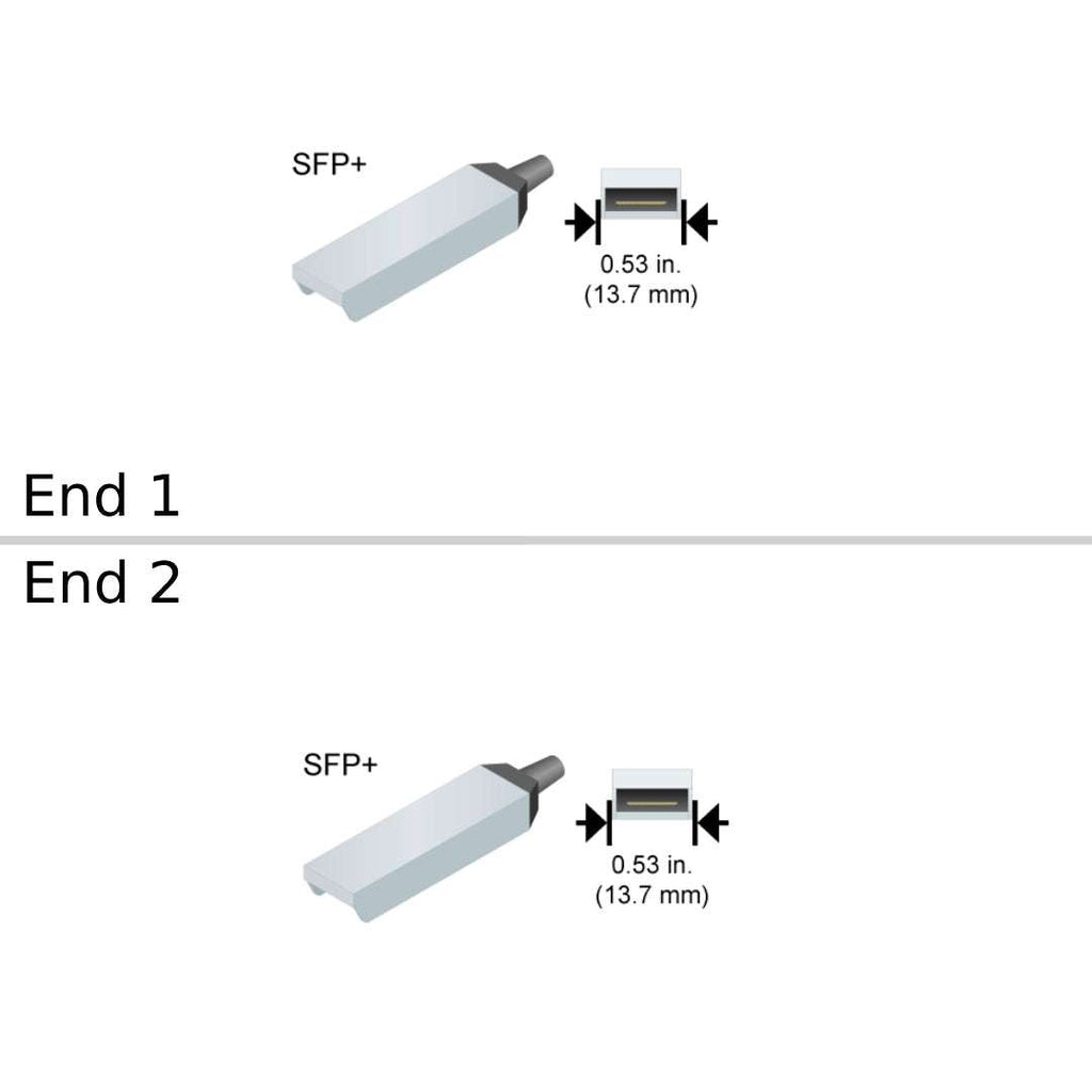 X6566B-05-R6 | NetApp SFP+/SFP+ 0.5m 10GbE Twinax Copper Data
