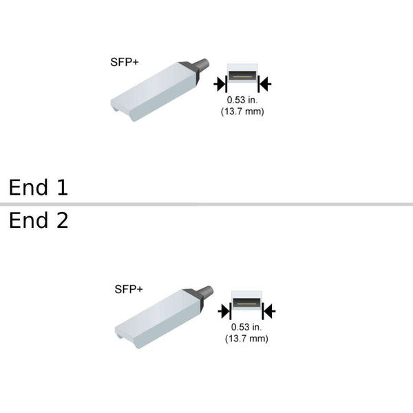 X6566B-05-R6 | NetApp SFP+/SFP+ 0.5m 10GbE Twinax Copper Data