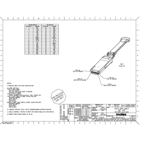 NetApp X66230A-R6 - 30m Data Cable with Plug QSFP+/QSFP+ | HA, IB, OPT, Active,