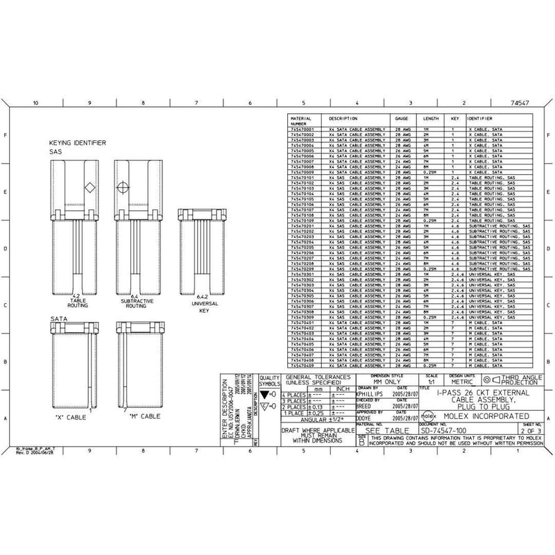 NetApp X-20004-00-R6 - 1m Data Cable with Plug miniSAS/miniSAS | miniSAS,