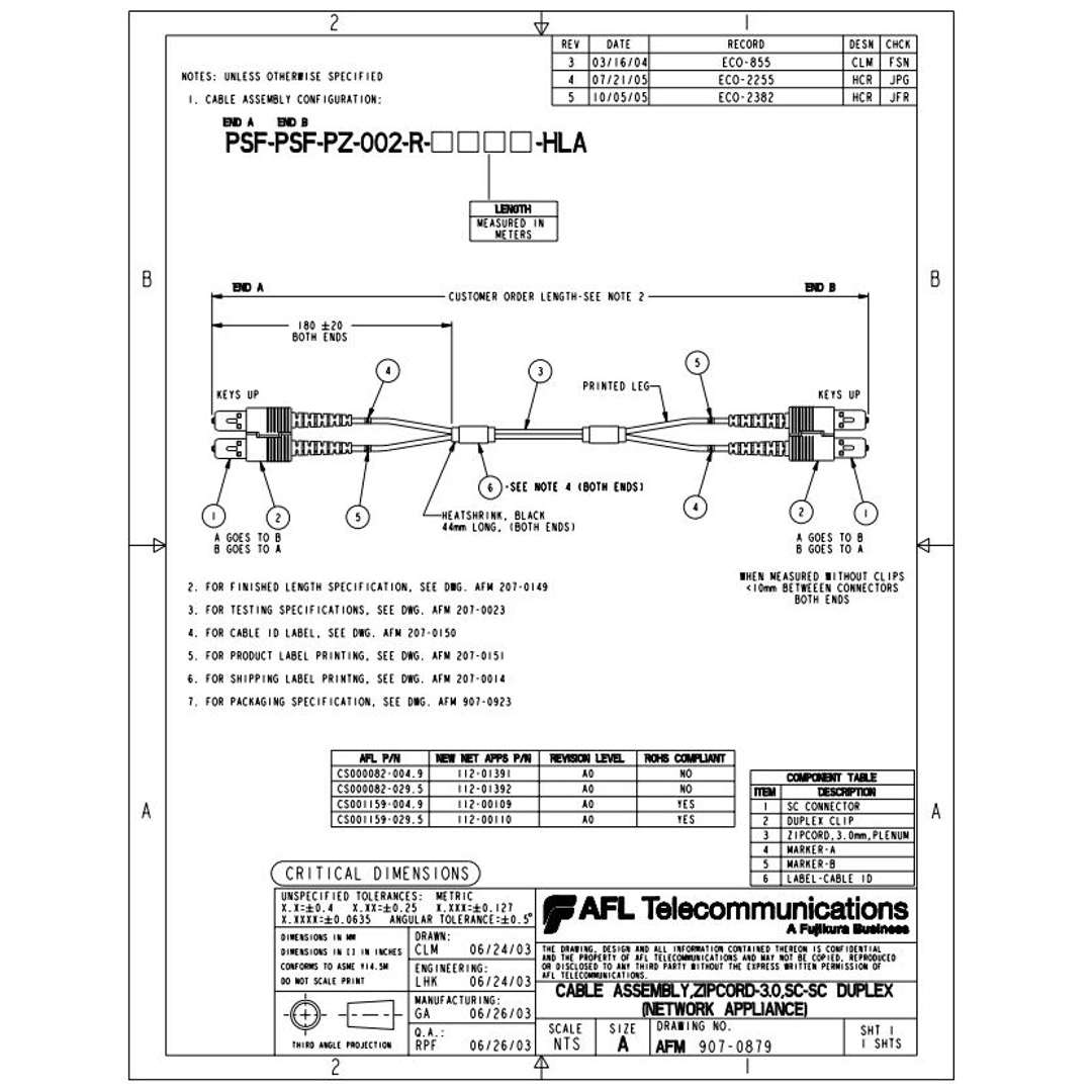 NetApp X6511A-R6 - 30m size_50µmData Cable with Plug SC/SC | Opt, OM2, 50µm, SC/SC,