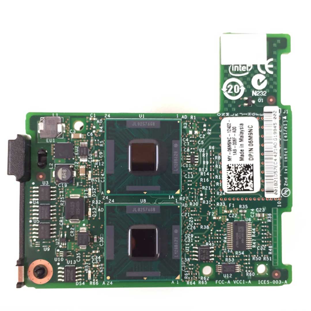 Dell Intel 82576 Quad-Port 1GbE Mezzanine Card | 6M9NC