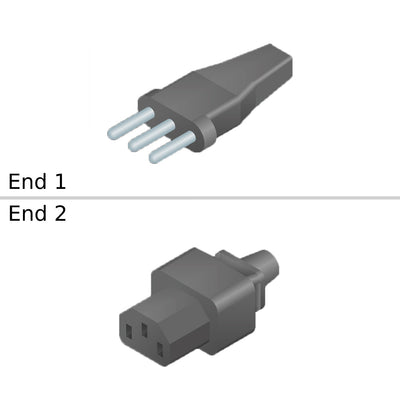 Netapp Cei 23-16 to C13 2.5M Power Cable | X-33110-00-R6-C