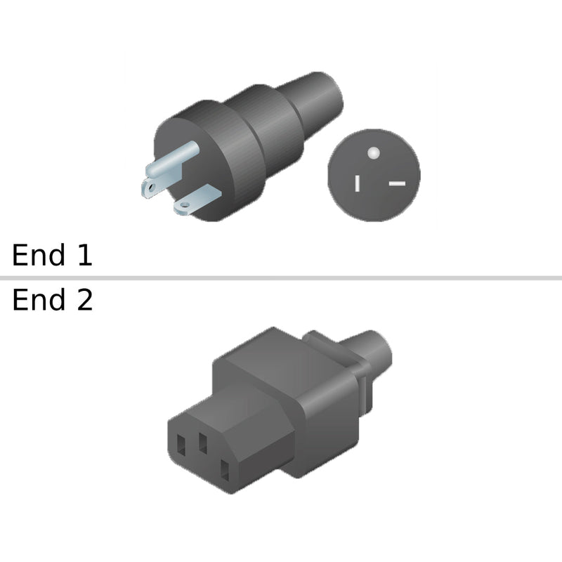 NetApp X800W-R6 - 1.83m Power Cable with Plug CNS10917/CNS690/IEC60320-C13 | Pwr Cord,Non-Cabinet,Taiwan,10A/250V