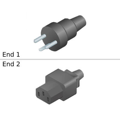 Netapp Dhcr107-2-D1 to C13 2.5M Power Cable | X-33112-00-R6-C