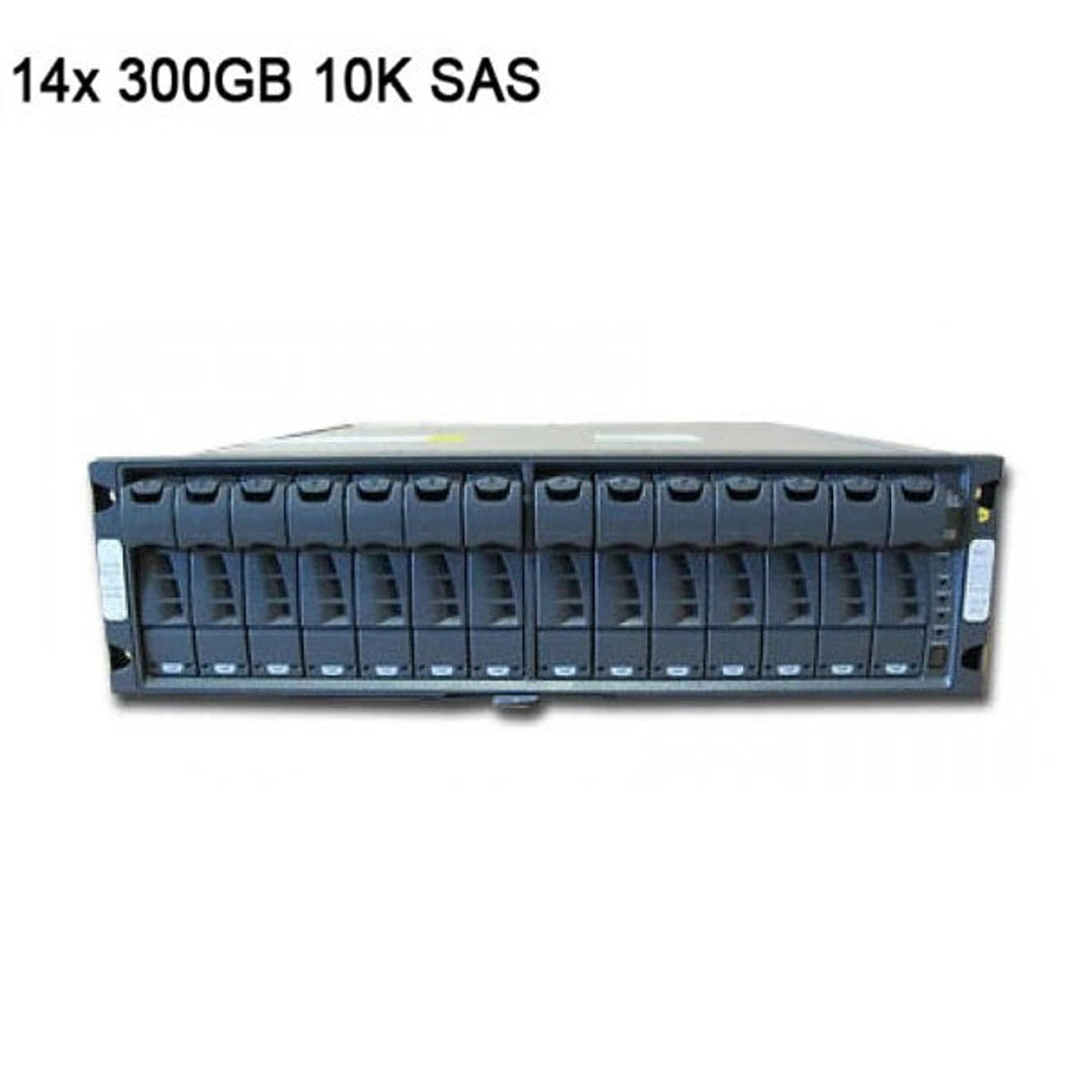 NetApp DS14MK4 Disk Shelf with 14x 300GB 10K FC HDDs (X276A-R5)