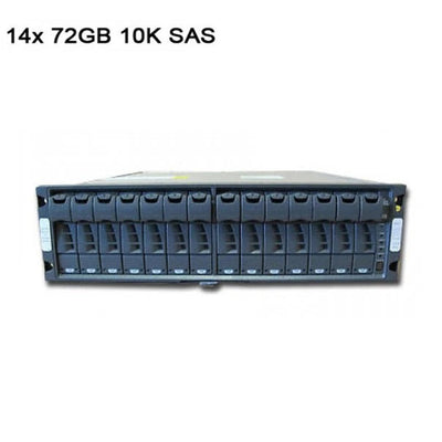 NetApp DS14MK4 Disk Shelf with 14x 72GB 10K FC HDDs (X272B-R5)