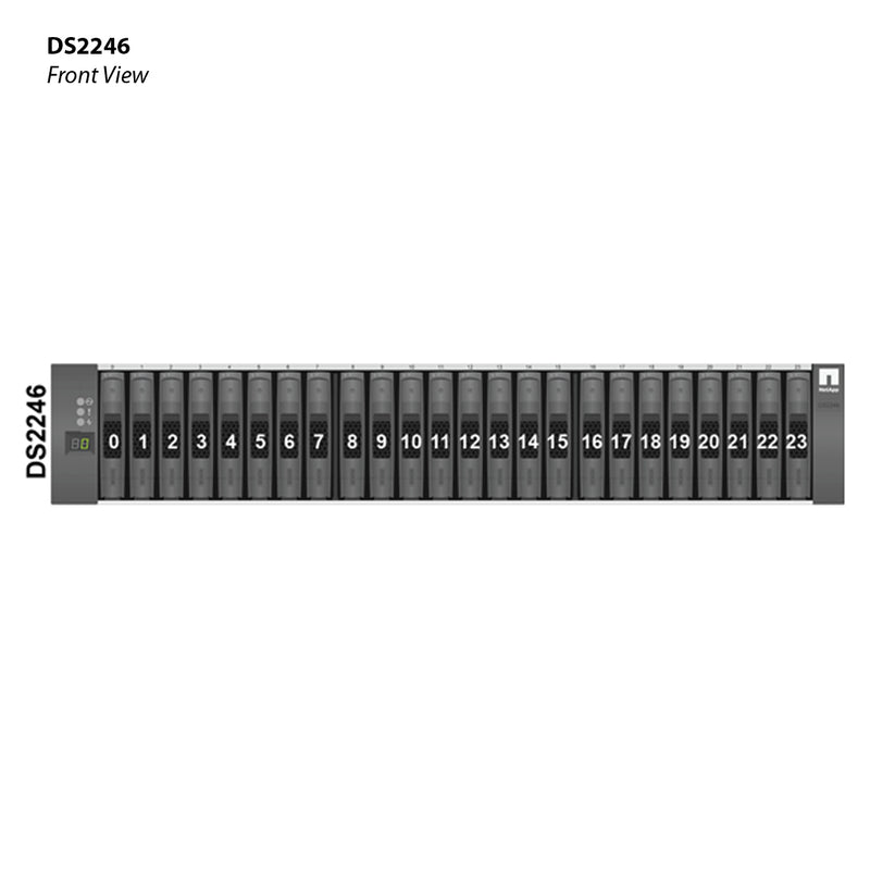 NetApp DS2246 (DS2246-SL192-24A-EN-R6-C) 24x 800GB SSD X447A-R6 