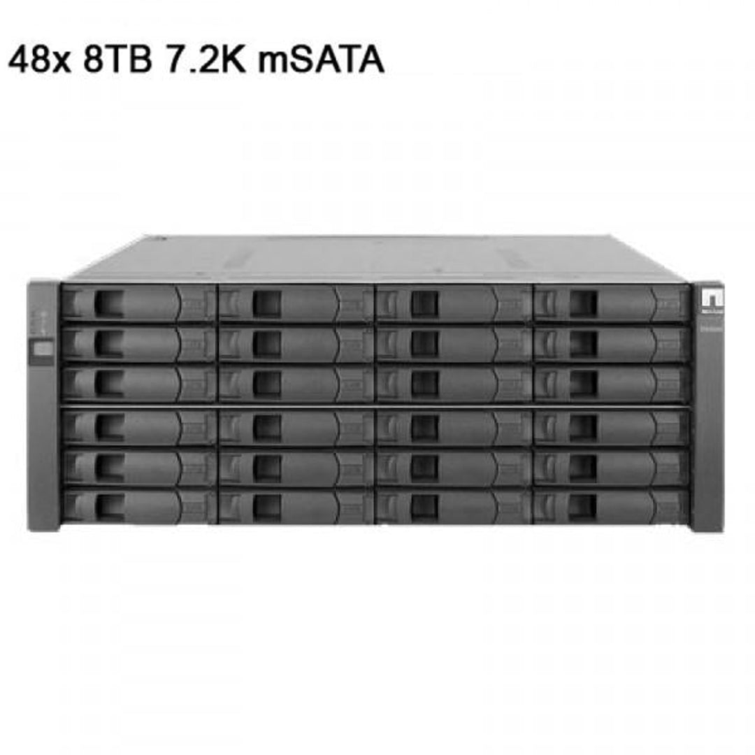 NetApp DS4486 Disk Shelf with 48x 8TB 7.2K mSATA (X483A-R6)