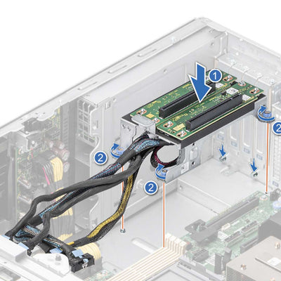 Dell Poweredge T550 Dual GPU Riser | 9PWY7