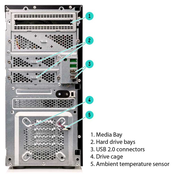 HPE ML10 (G9) Tower Server Chassis