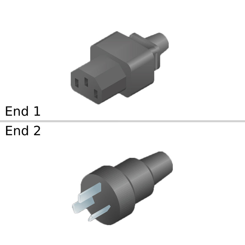IEC60320-C13 / AS-NZS-3112