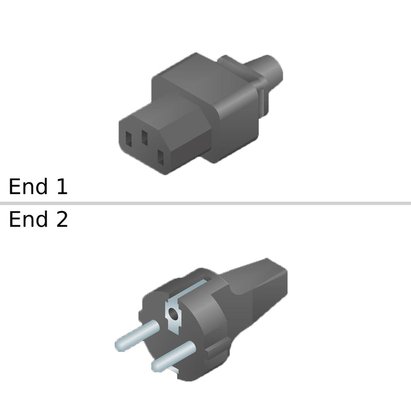 IEC60320-C13 / CEE-7-7-SCHUKO