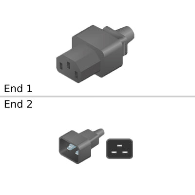 Netapp C13 to C20 1.83M Power Cord | X-50617-00-0E-C