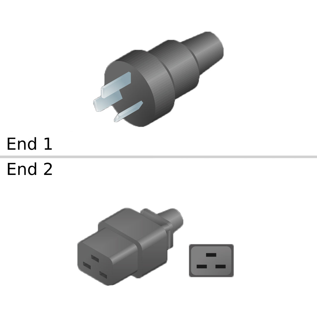 NetApp X-CAB-9K16A-ARG-R6 - 4m Power Cable with Plug IRAM 2073/IEC60320-C19 | Pwr Cord, Cisco MDS 97XX Argentina