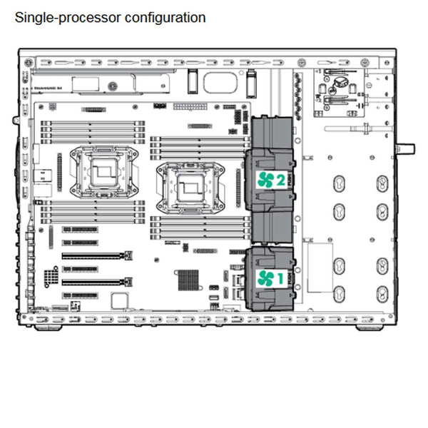 Hpe Proliant Ml150 Gen9 Hot Plug 4 Lff Server Chassis | 767063-B21