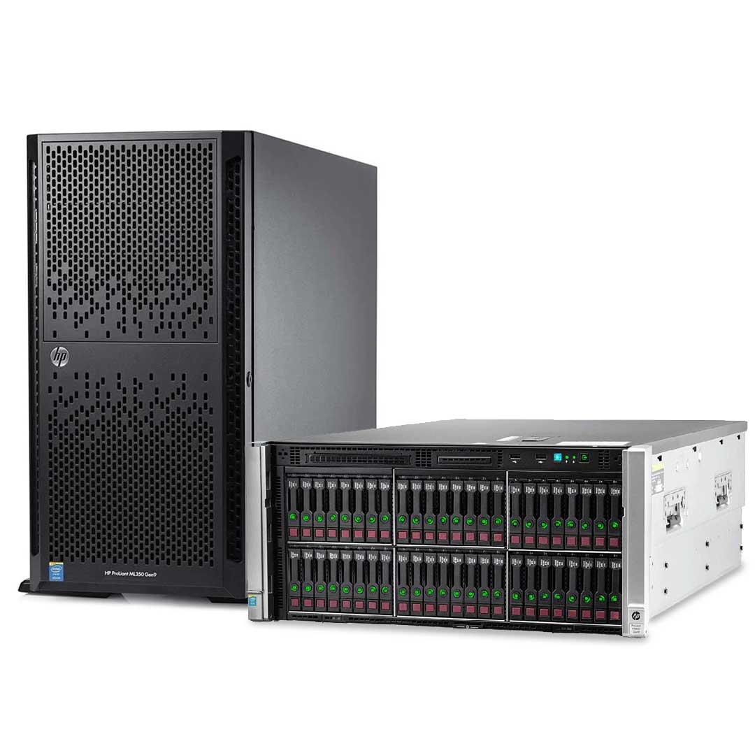 サーバー HPE ProLiant ML350 Gen9 / Xeon E5-2680 HPE ProLiant ML350 Tower Server (G9) CTO - Express Computer Systems