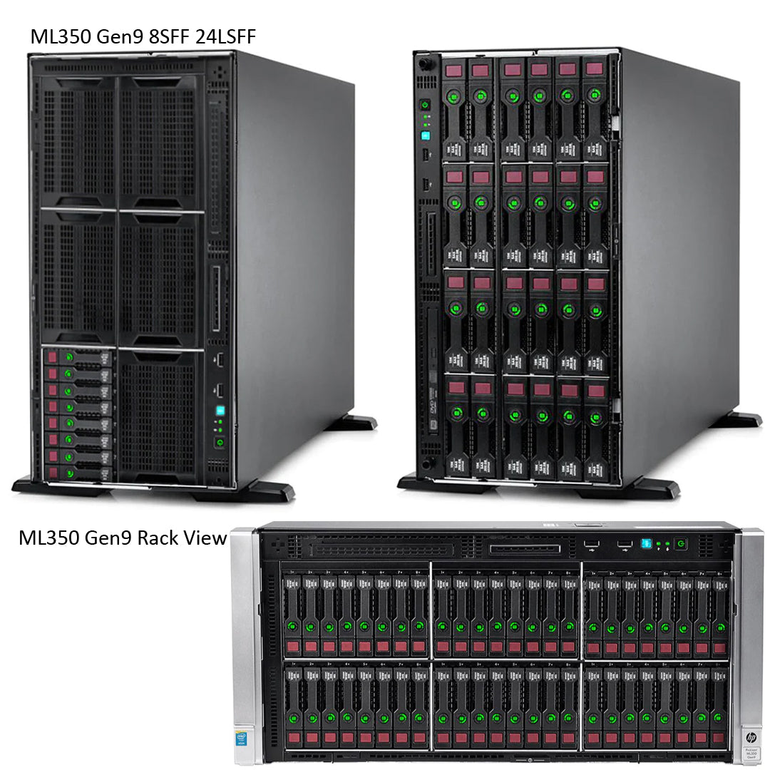 HPE ProLiant ML350 Tower Server (G9) CTO