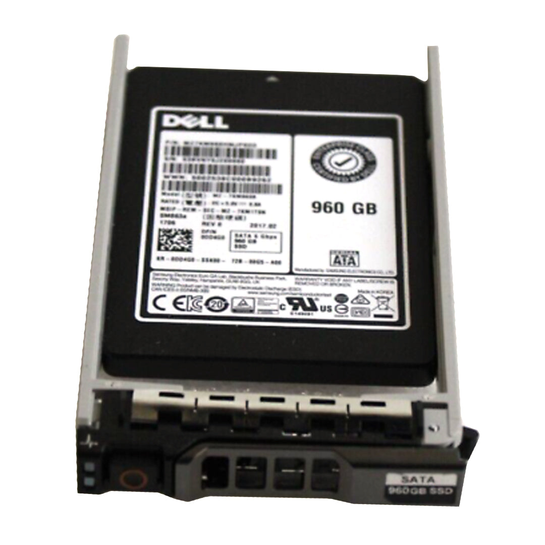 Dell 960GB SM863a MU, SSD, 6Gbps SATA, 2.5" SFF, 512n, ISE