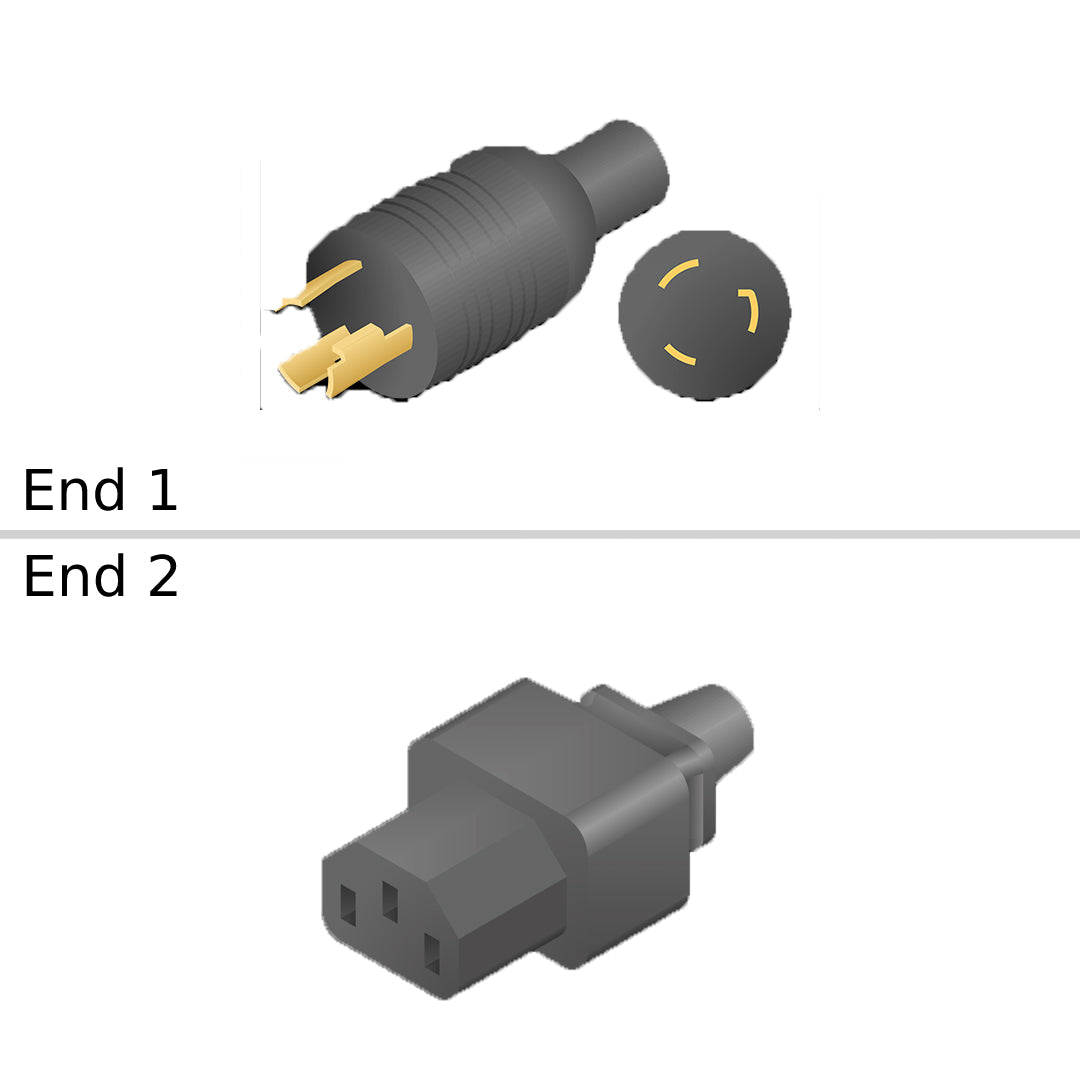 NetApp X8022-R6 - 2.01m Power Cable with Plug NEMA L6-20P/IEC60320-C13 | Pwr Cord, North America, 13A/250V