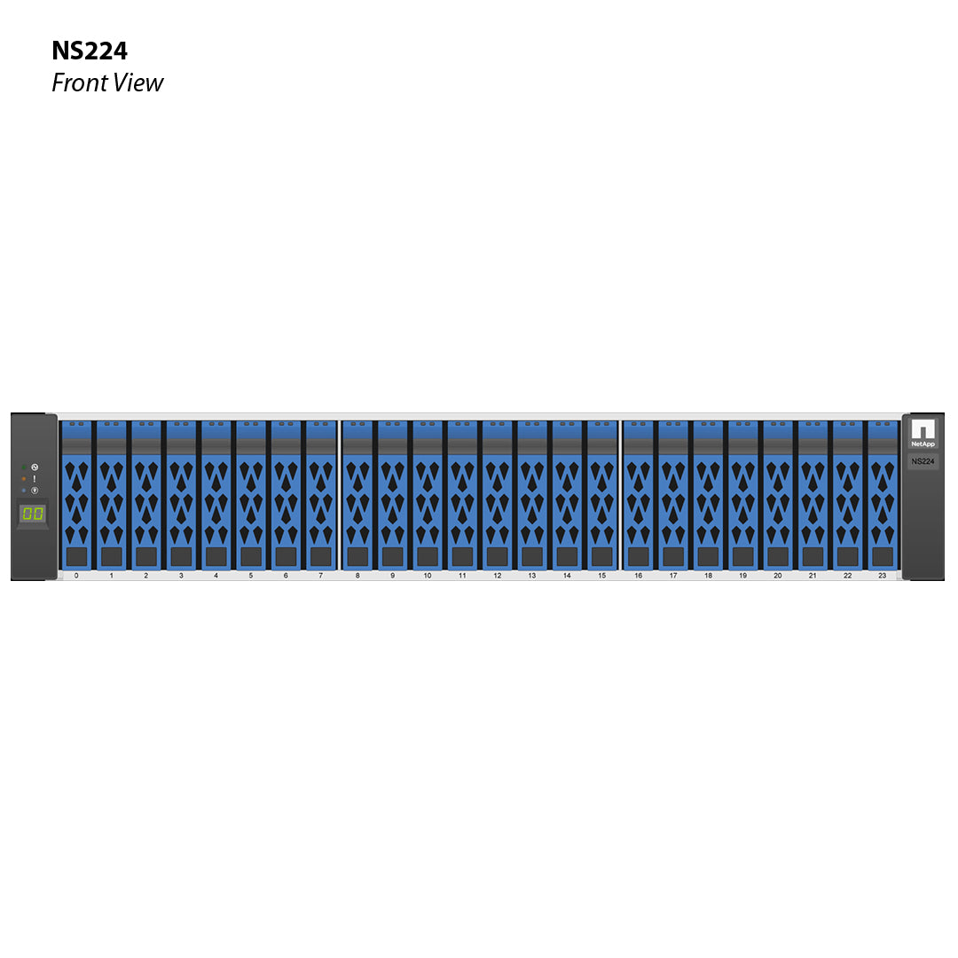 NetApp NS224 (NS224-0-24-N) 24x 2.5" Drive Bays 