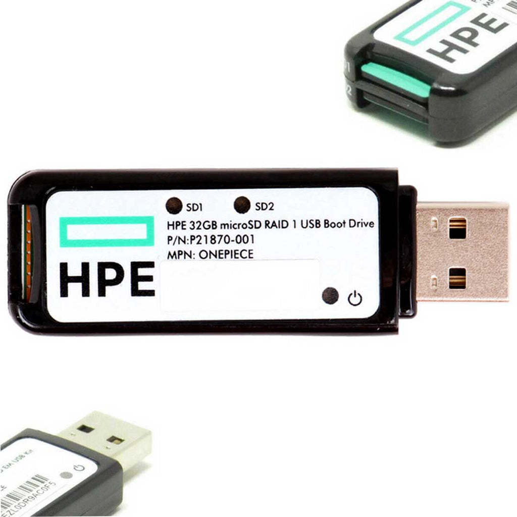 P21868-B21 | HPE Dual 32GB microSD RAID 1 USB Boot Drive - Express