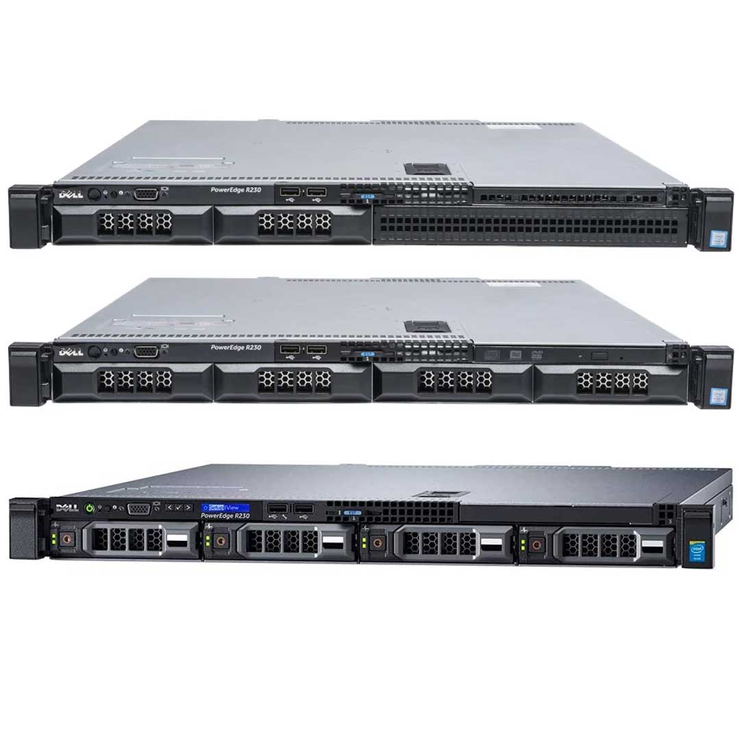 Refurbished Dell PowerEdge R230 CTO Rack Server