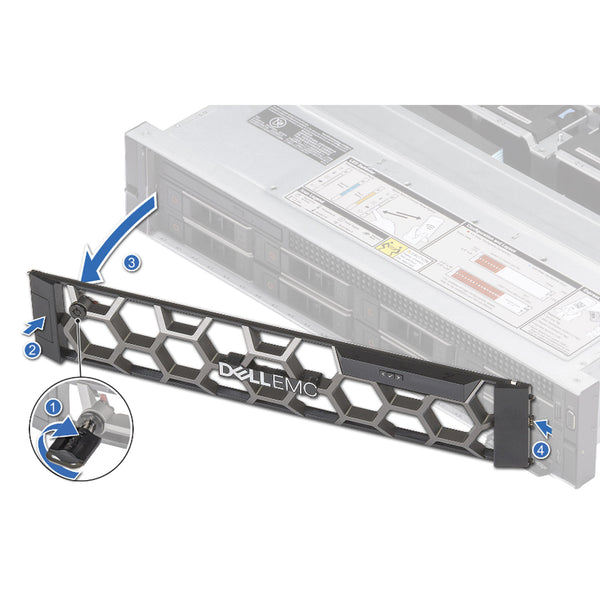 Dell Gen 15 2U LCD Security Bezel | K5X43