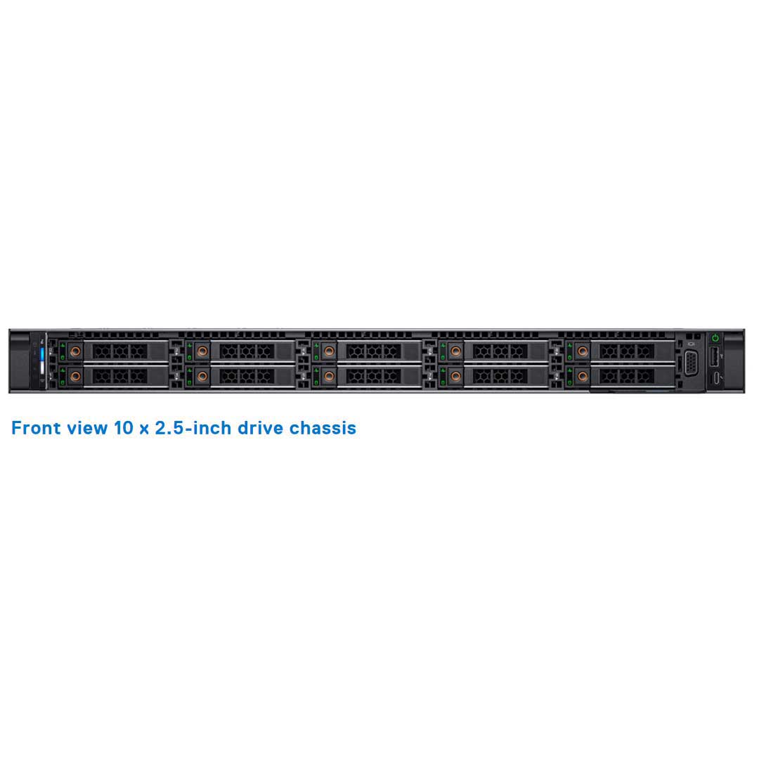 Dell PowerEdge R6415 Rack Server Chassis (10x2.5" SAS/NL-SAS/SATA/NVMe)