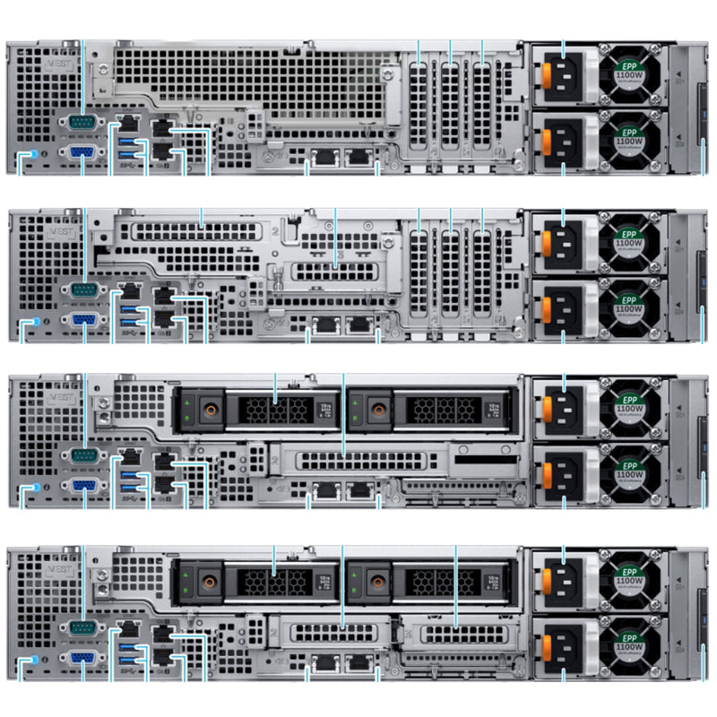 Dell PowerEdge R740xd2 Rack Server Chassis (24 Bay)