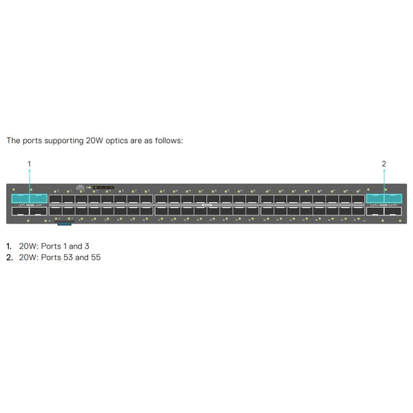 Dell EMC PowerSwitch S5448F-ON 48-Port 920W (ONIE) Switch