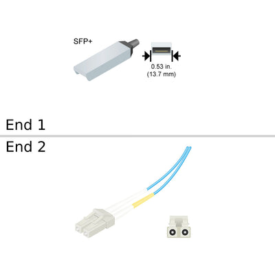 Netapp SFP+ to LC Data Cable | X-SFP-10G-SR-R6