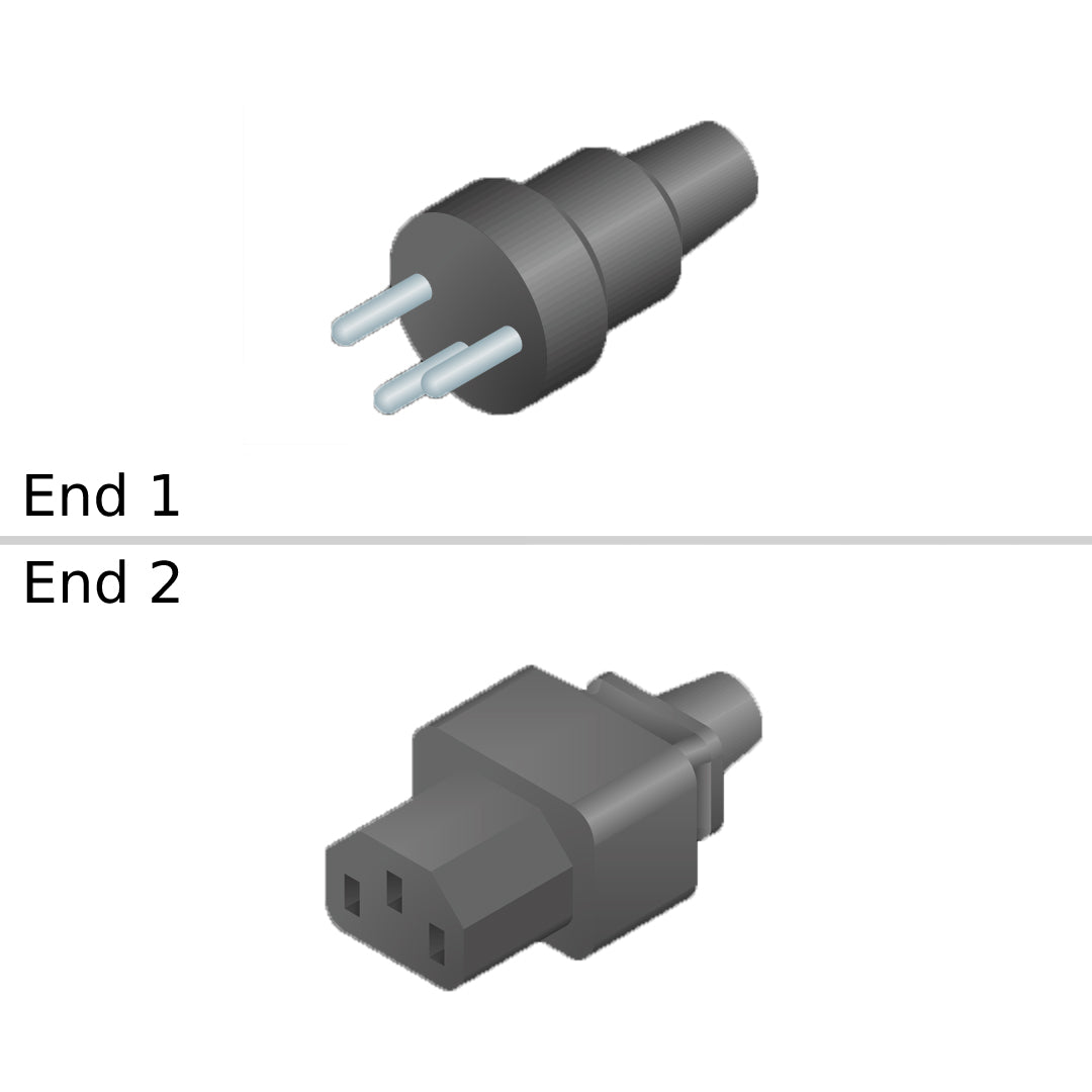 NetApp X-SFS-250V-10A-IS-R6 - 2.5m Power Cable with Plug SI32/IEC60320-C13 | Pwr Cord, Cisco Nexus,10A,250V,Israel