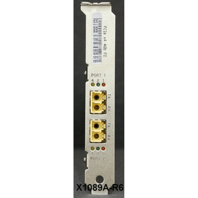 NetApp Dual Port SFP 4Gb FC Qlogic QLE2462 HBA Adapter (111-00289) | X1089A-R6