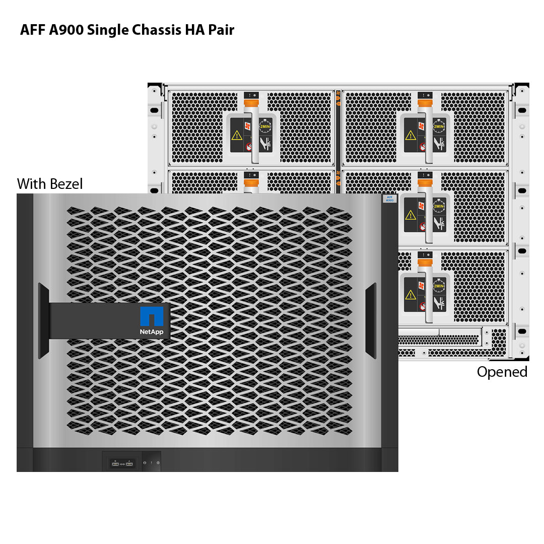 NetApp AFF-A900 Dual Controller Filer Head (HA)