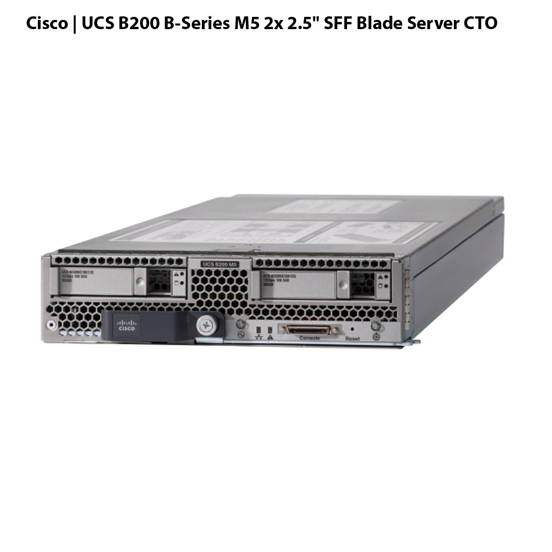 Cisco UCS B200 M5 SFF Blade Server Chassis (UCSB-B200-M5-CH)