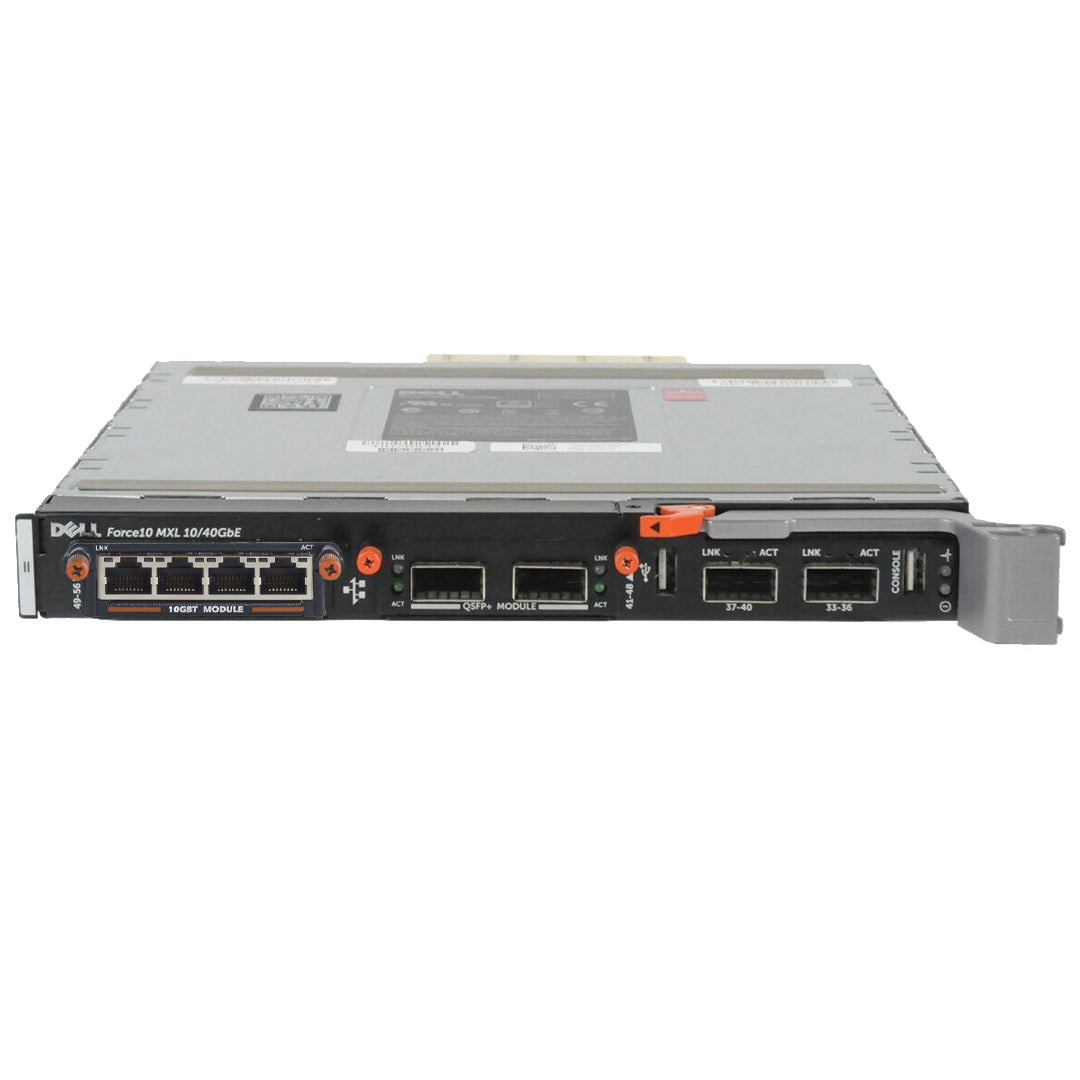 Dell PowerEdge M I/O Aggregator - 4p 10GBASE-T + 2p 40GbE QSFP+